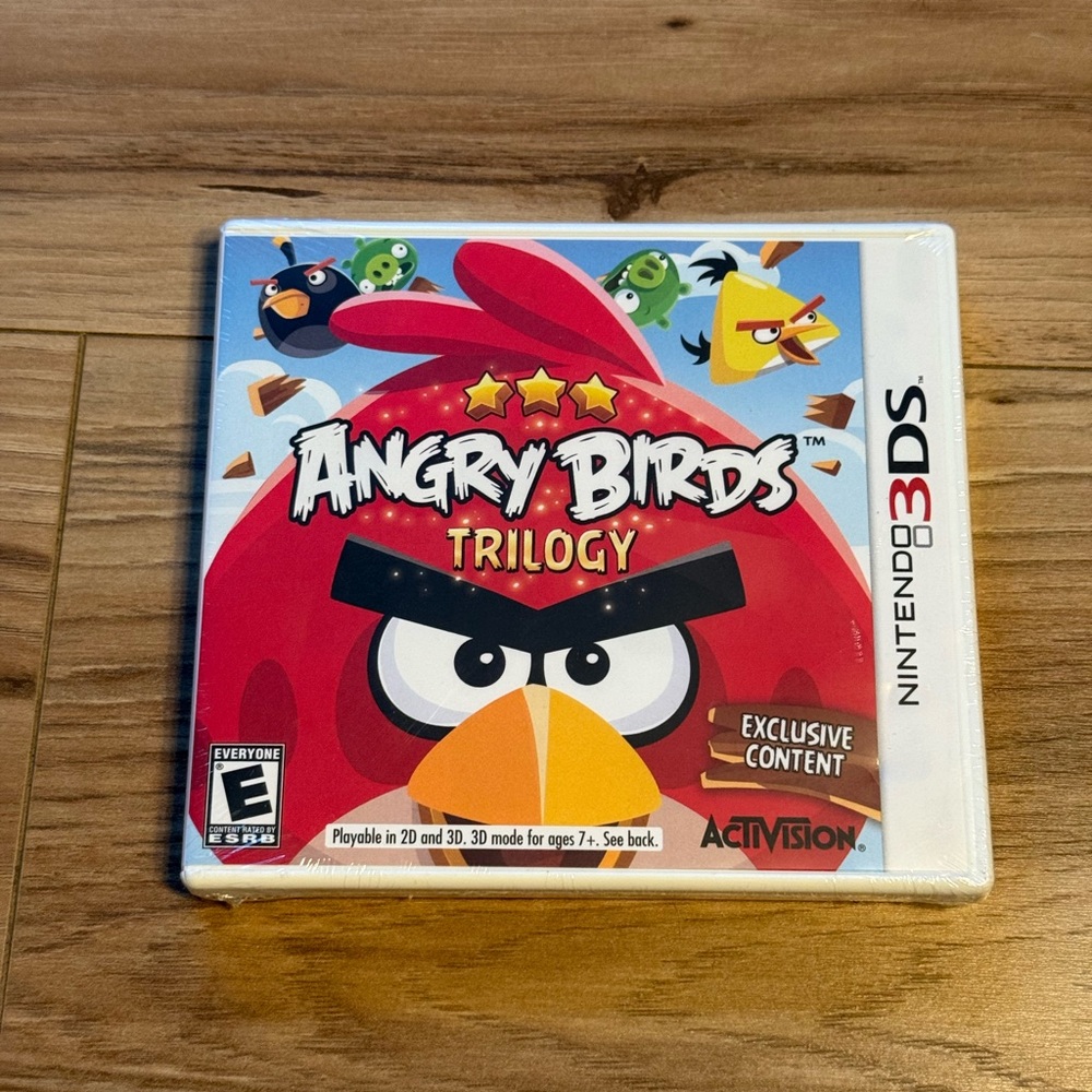 Nintendo 3DS Angry Birds Trilogy Video Game